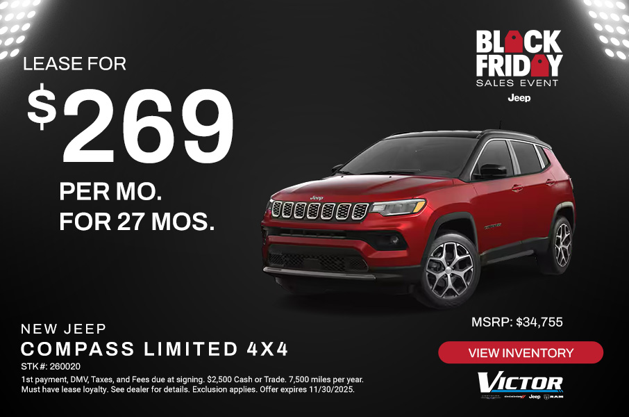 NEW JEEP COMPASS LIMITED 4X4