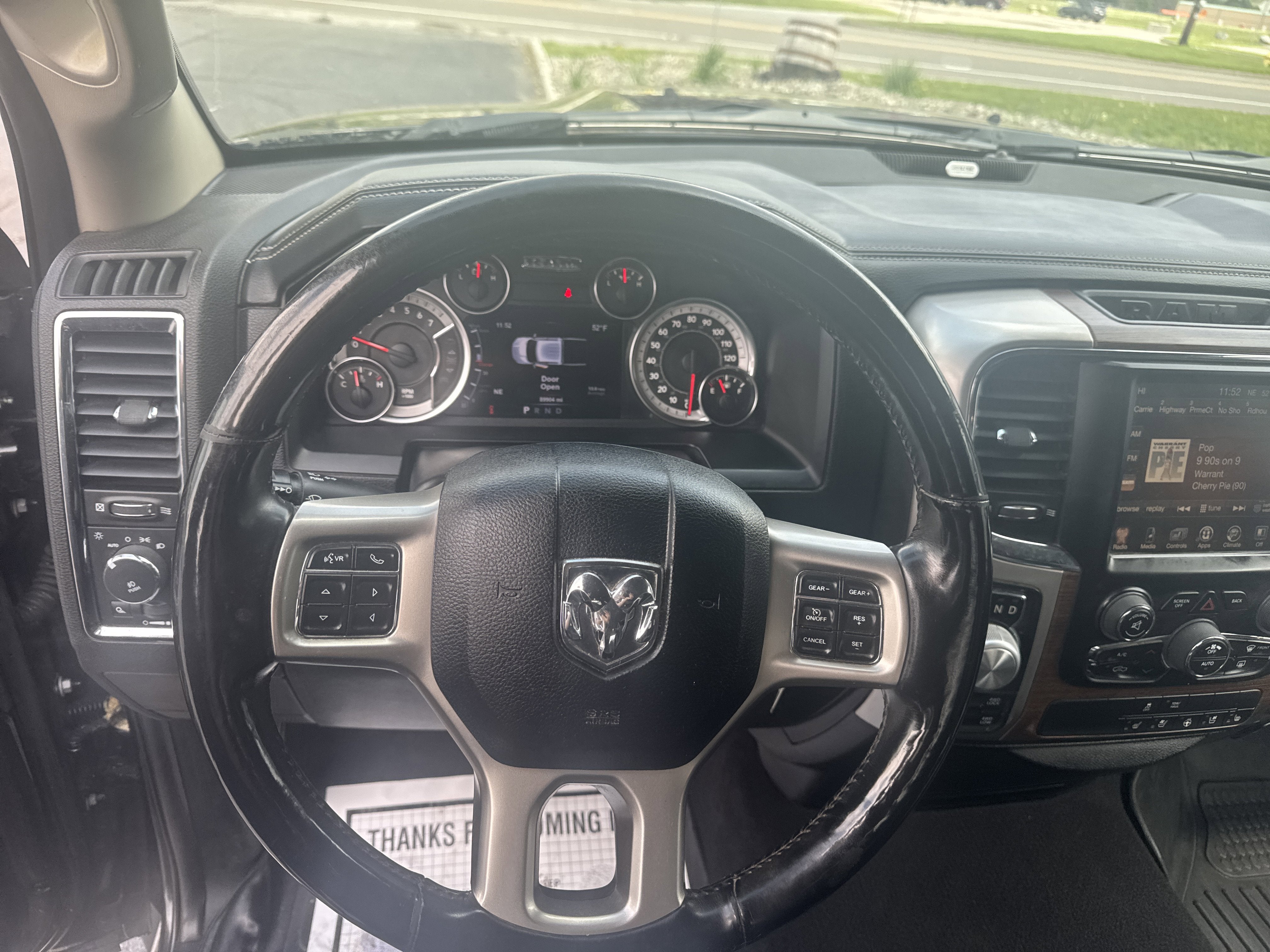 2017 RAM 1500 Laramie Quad Cab 4x4 6'4' Box