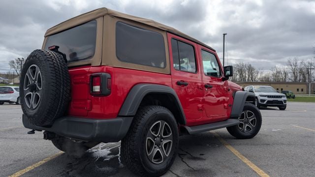 2020 Jeep Wrangler Unlimited Black and Tan 4x4