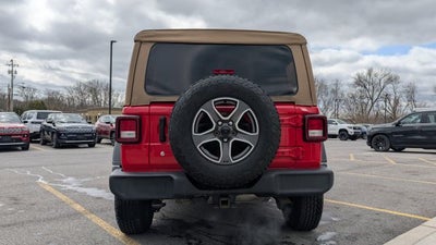 2020 Jeep Wrangler Unlimited Black and Tan 4x4