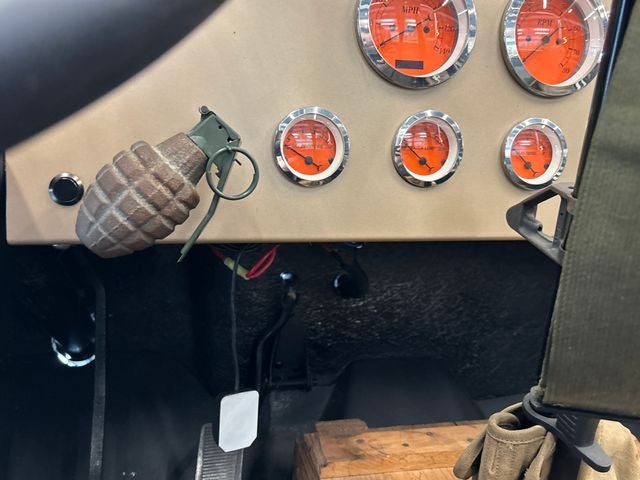 1974 Jeep Wrangler Custom Army Tribute