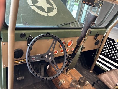 1974 Jeep Wrangler Custom Army Tribute