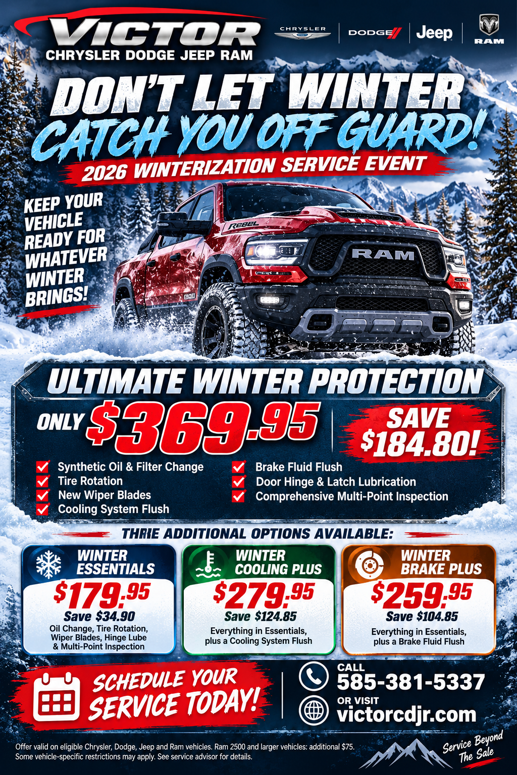Ultimate Winter Protection Service Event