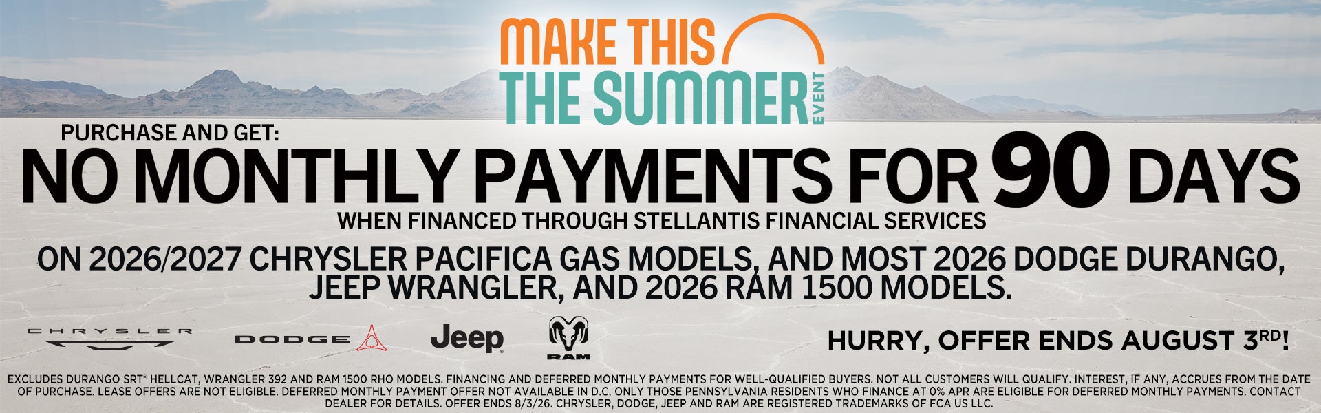 No Payments for 90 Days