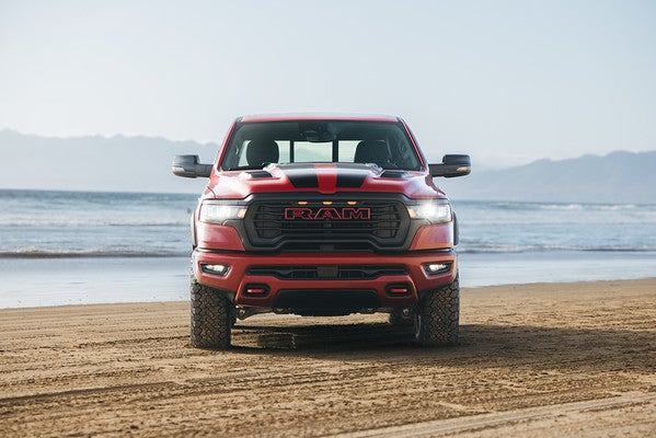 RAM truck side profile