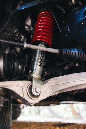 Suspension detail