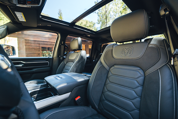 RAM truck interior detail