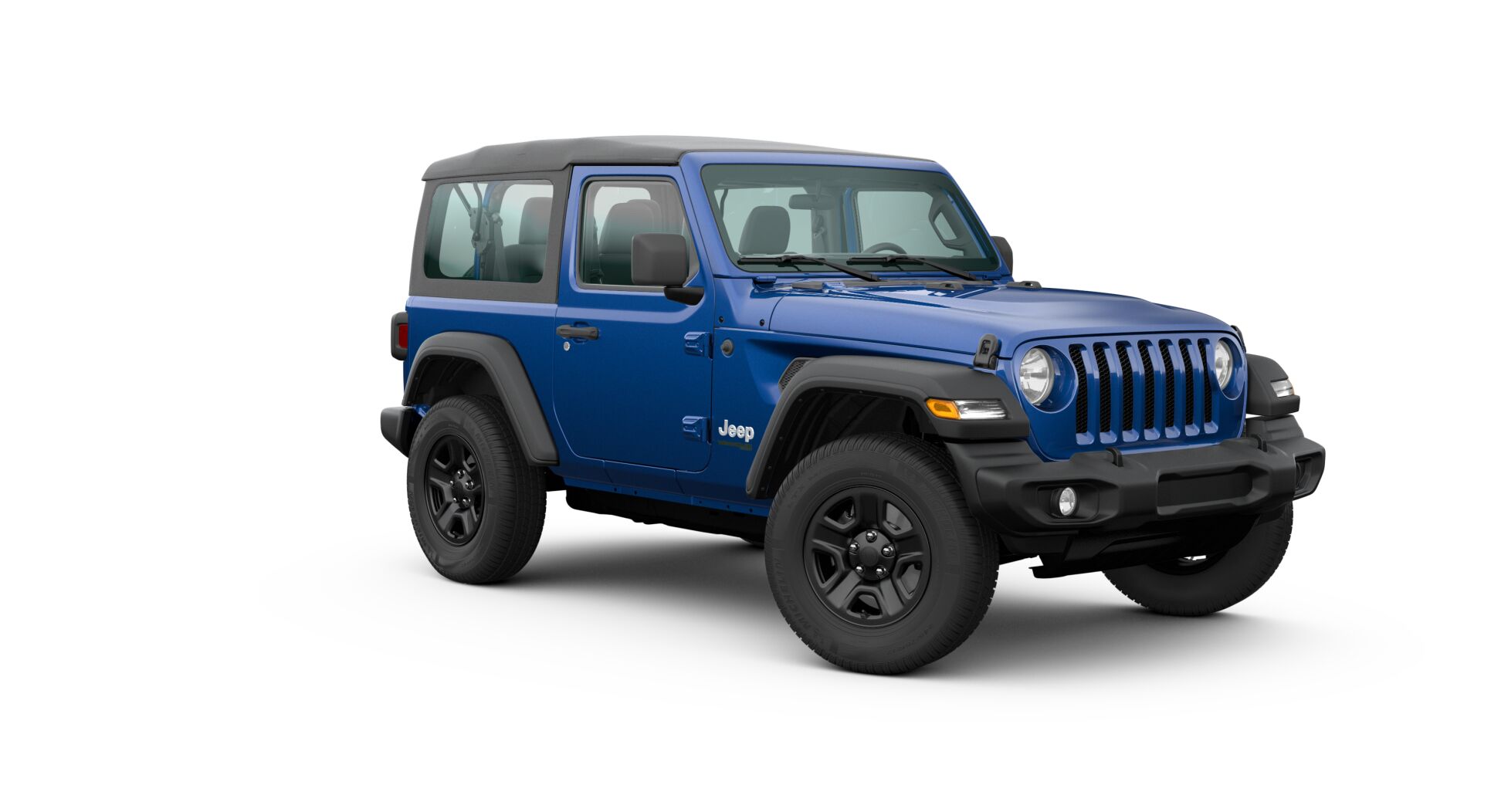 2020 Jeep Wrangler Front Exterior Blue