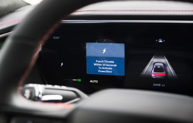 2025 Dodge Charger Daytona EV interior
