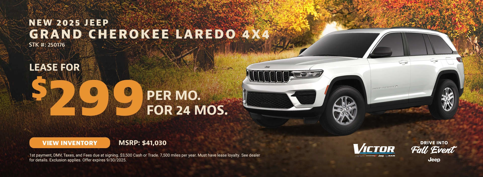 NEW 2025 JEEP GRAND CHEROKEE LAREDO 4X4