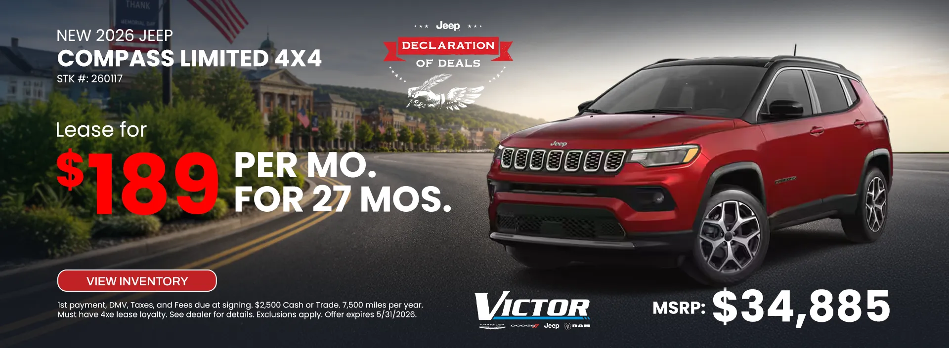 NEW 2026 JEEP COMPASS LIMITED 4X4